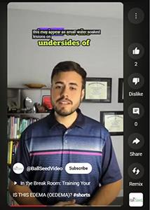 Josh Henry in a youtube short video